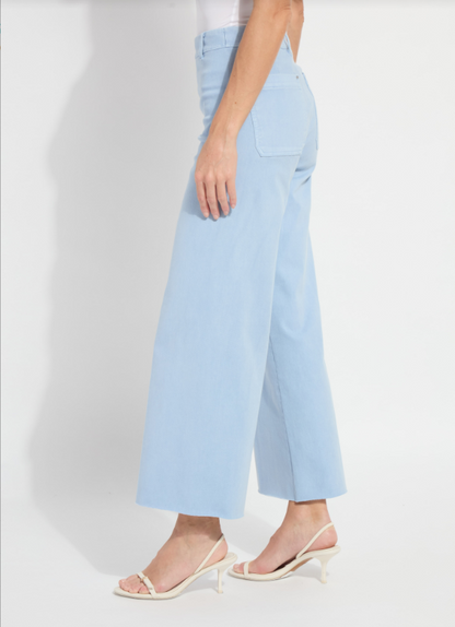 ERIN HI WAIST WIDE LEG DENIM 10-3209