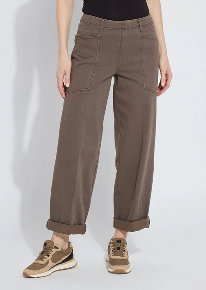 PENELOPE CURVED CUFFED DENIM 10-3644