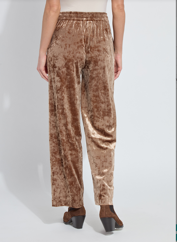 SHAY CRUSHED VELVET PANT 10-3259
