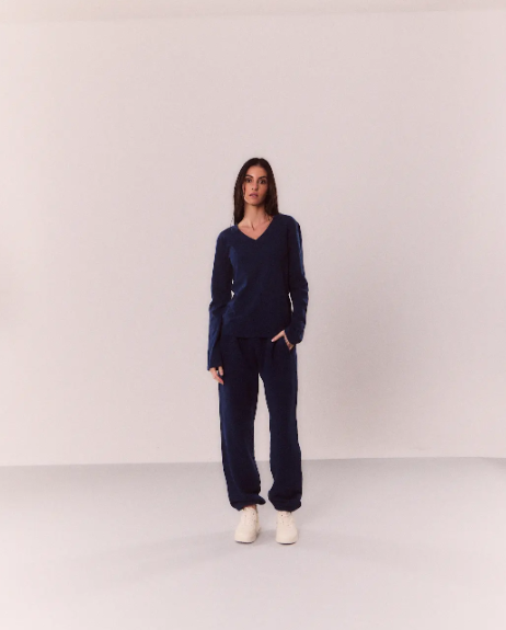 V NECK LONG SLEEVE TEE MT368