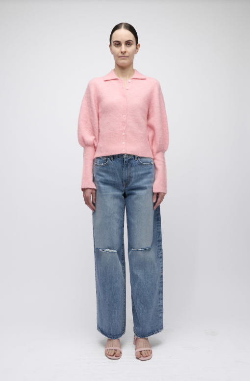 ARBER COLLARED CARDIGAN 126-6121