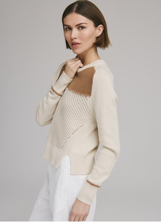 BOXY CREW W/ CONTRAST YOKE RCP14372