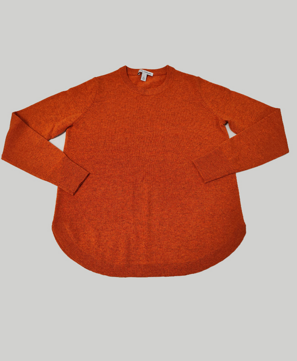 SOLID SHIRTTAIL CREW R14220Q