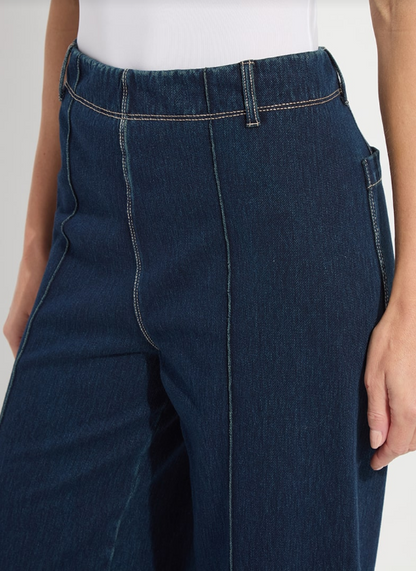 NOVA HI WAIST PINTUCK DENIM 10-3837-M9