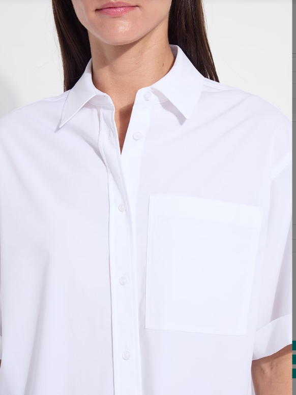 CORINNA OVERSIZED CROPPED SHIRT 21-3836-M4