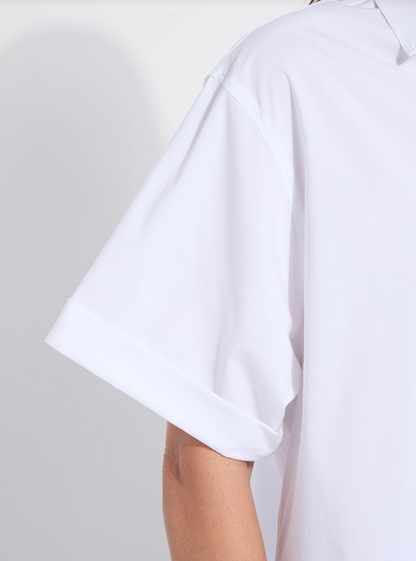 CORINNA OVERSIZED CROPPED SHIRT 21-3836-M4