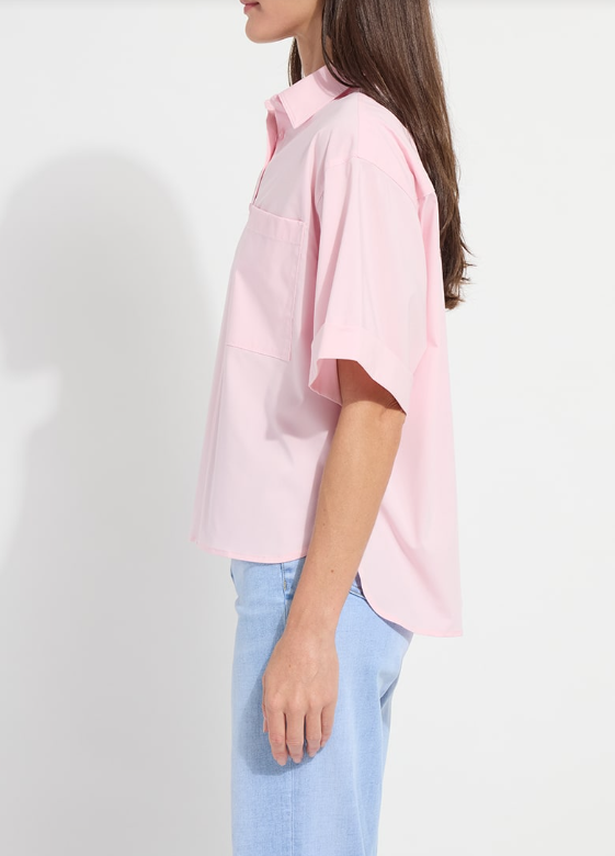CORINNA OVERSIZED CROPPED SHIRT 21-3836-M4