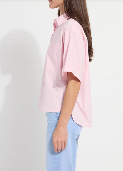 CORINNA OVERSIZED CROPPED SHIRT 21-3836-M4