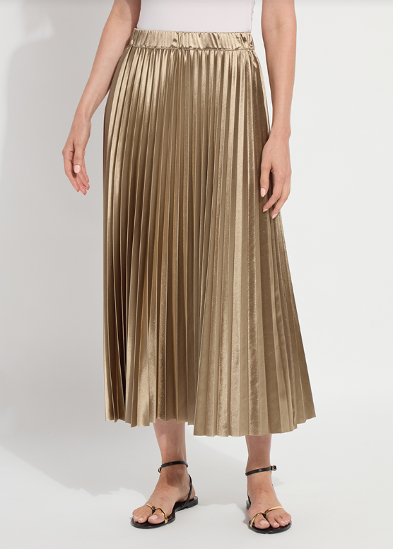 NINA PLEATED MIDI SKIRT 32-3862