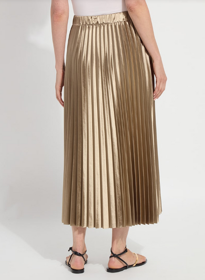 NINA PLEATED MIDI SKIRT 32-3862