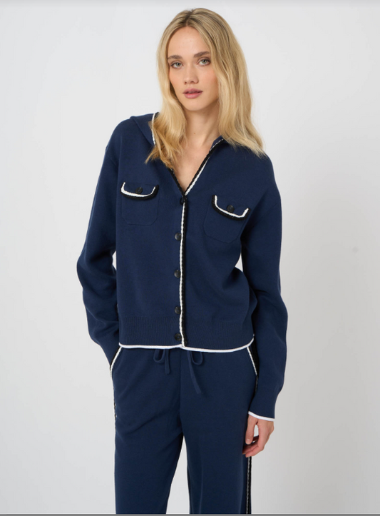 DOUBLE POCKET CARDIGAN 401133