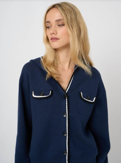 DOUBLE POCKET CARDIGAN 401133