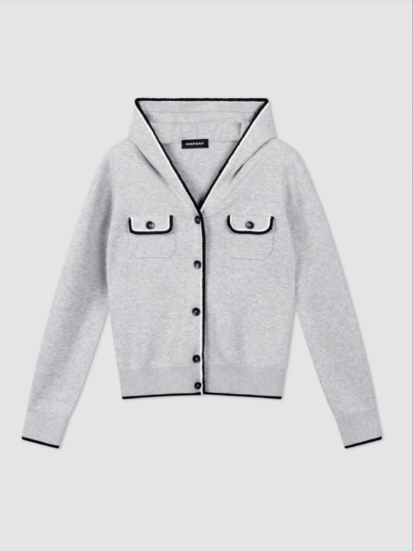 DOUBLE POCKET CARDIGAN 401133