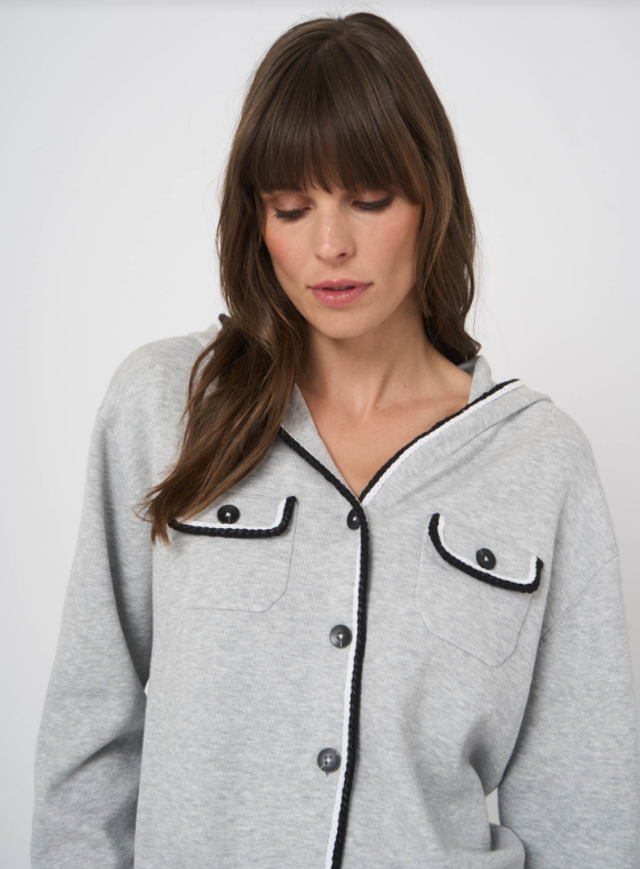 DOUBLE POCKET CARDIGAN 401133