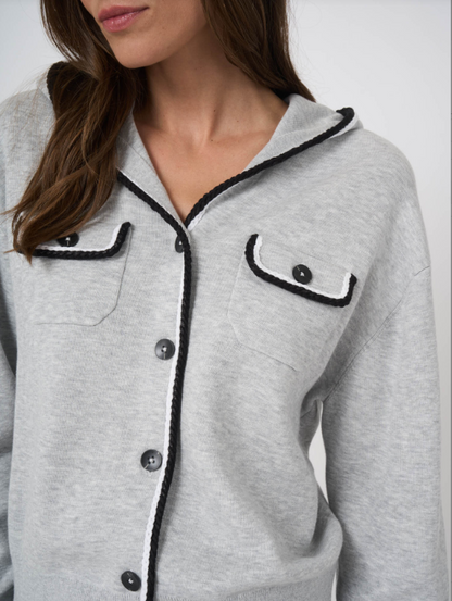 DOUBLE POCKET CARDIGAN 401133
