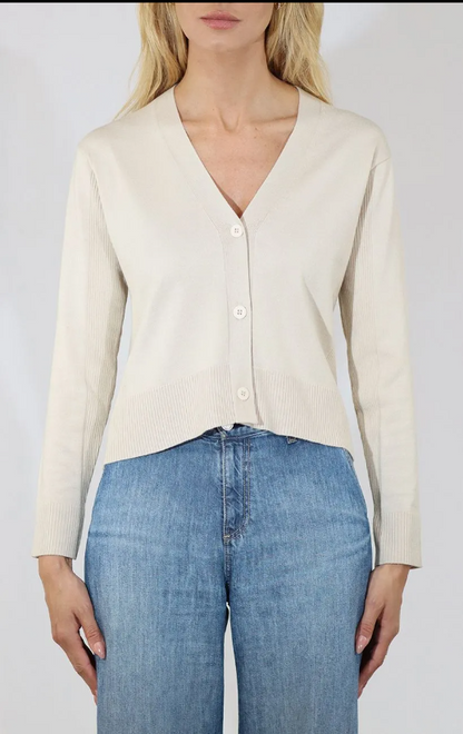 HIGH-LOW CARDIGAN 12624SP26