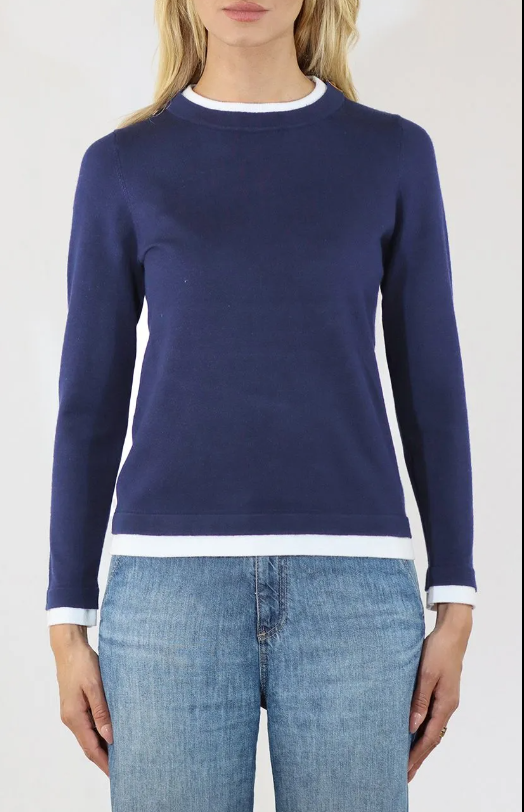 DOUBLE TRIM PULLOVER 32607SP26