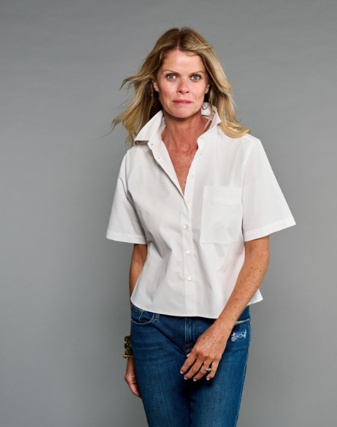 THE SHORT SLEEVE CROP BLOUSE 130