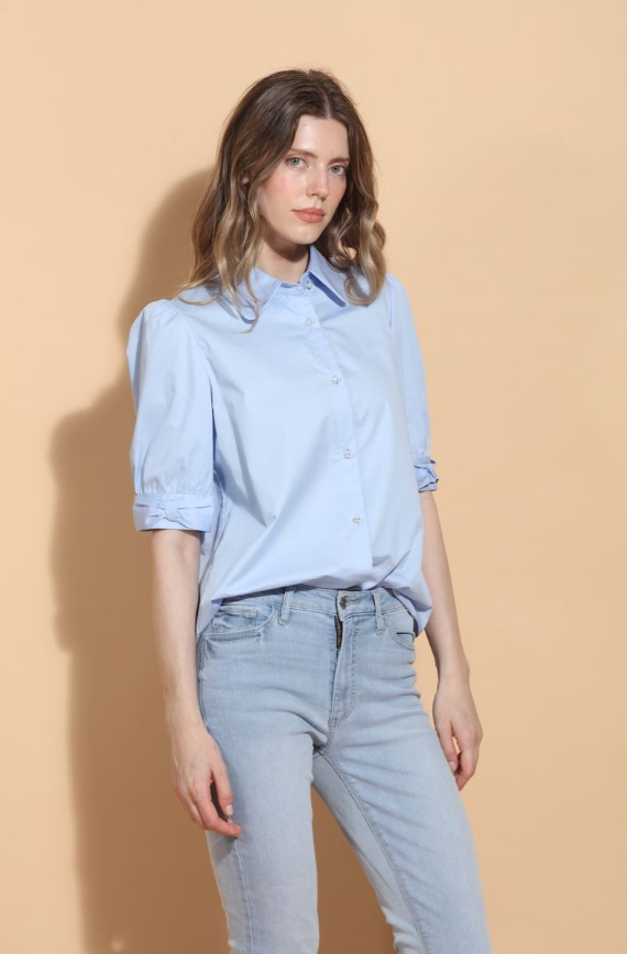 SHORT SLEEVE W/ BOW B406