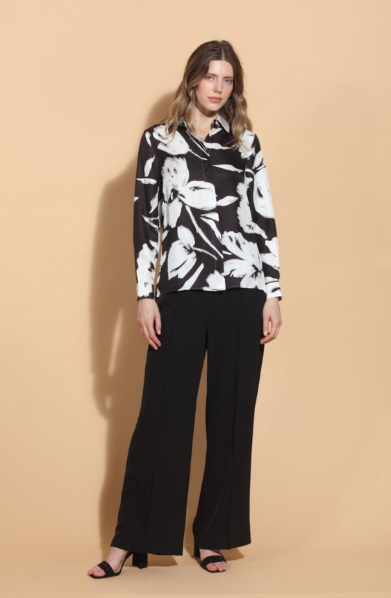 PRINTED SILK TWILL SHIRT 770