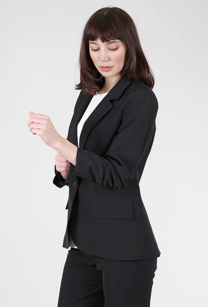 ROUCHED SLEEVE JACKET 9443