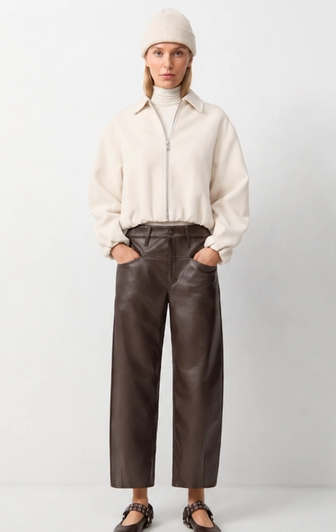 ELIN VEGAN LEATHER BARRREL  6301003602