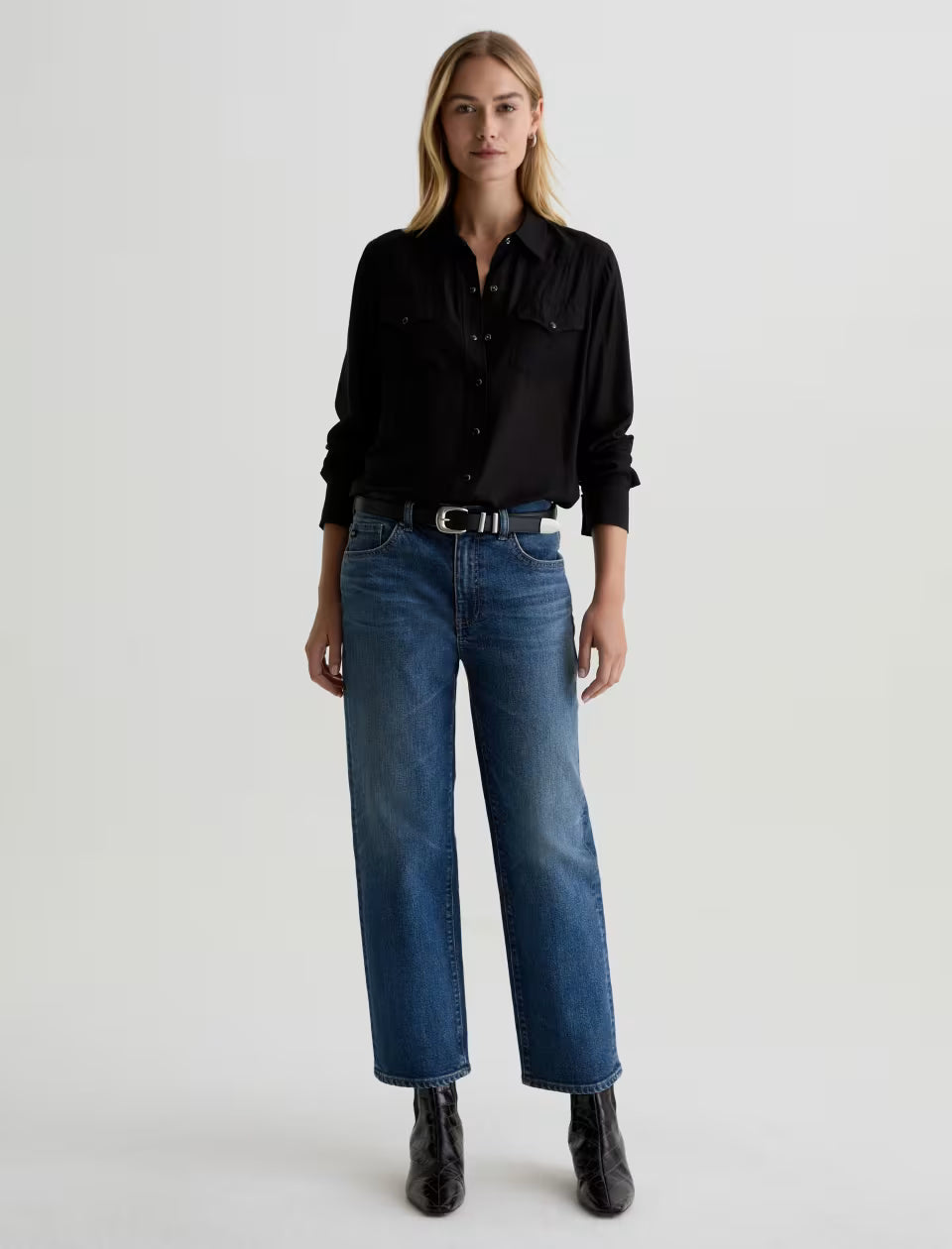 BRINLEY MID RISE STRAIGHT TSD1F26