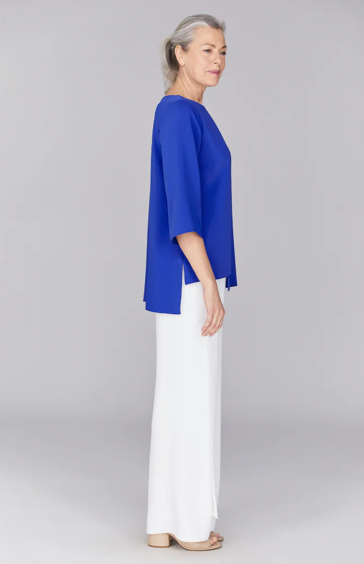 CREPE LAYERED FRONT TUNIC TU255LX