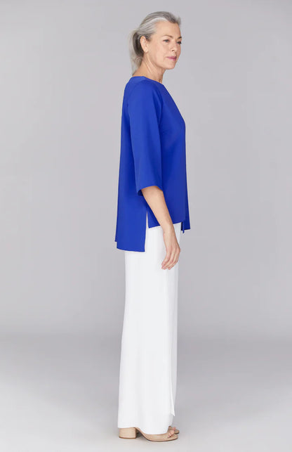 CREPE LAYERED FRONT TUNIC TU255LX