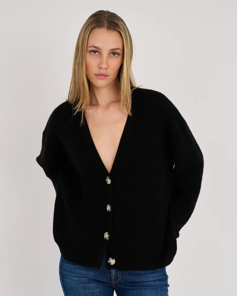 POPPY  V-NECK CARDIGAN F2168