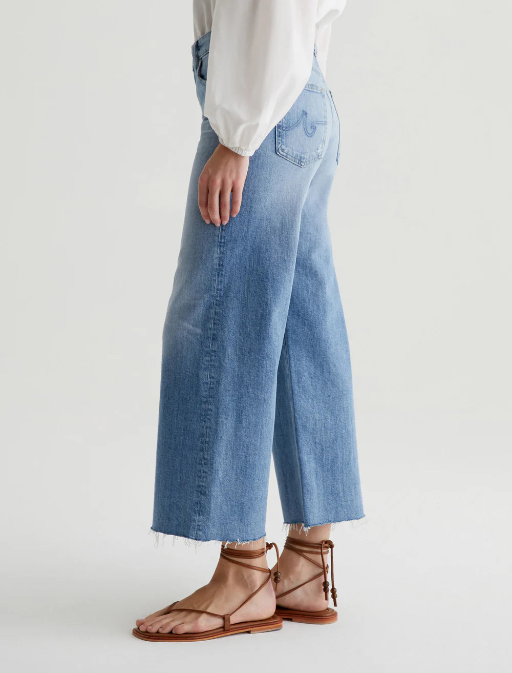 SAIGE HIGH RISE  WIDE LEG CROP VST1D49VN