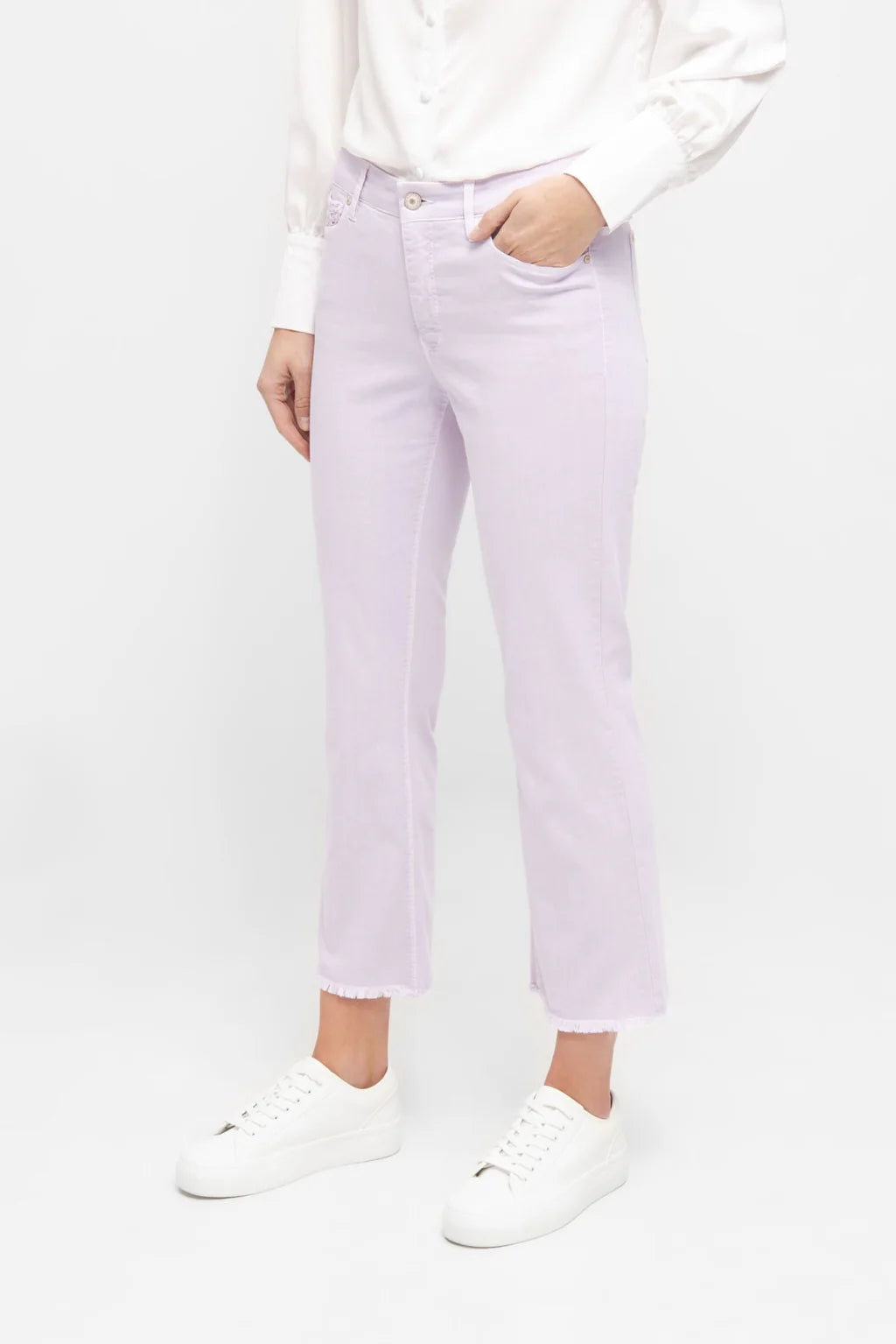 VIC 6/8 CROPPED COLOURED DENIM RRW-220268-9404