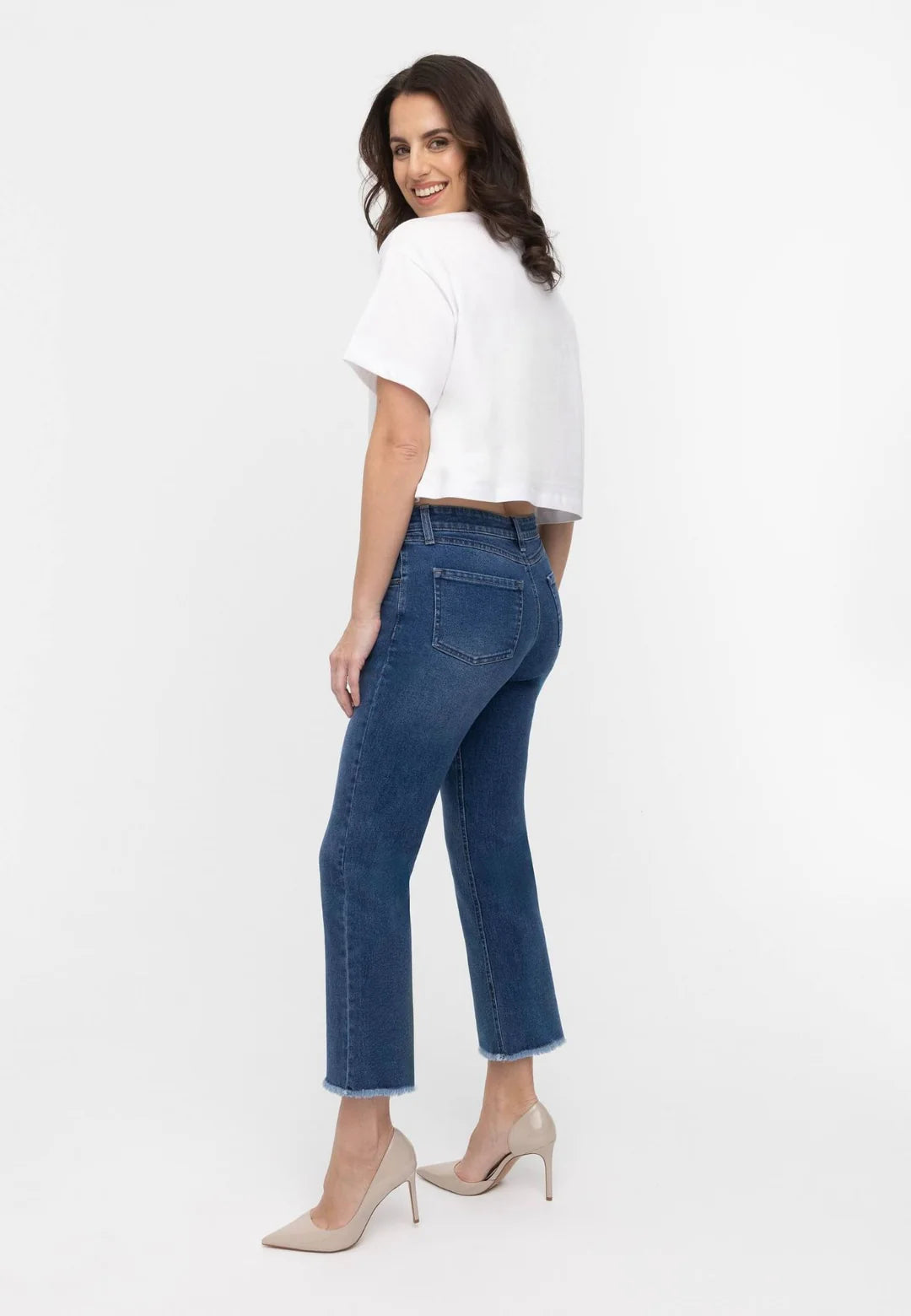ANKLE WIDE LEG JEAN WA65