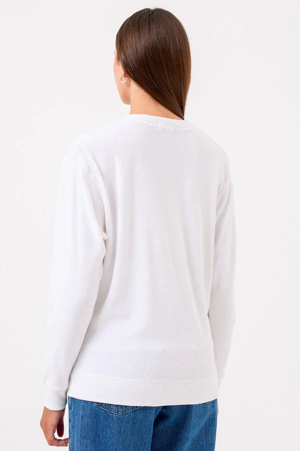 DEEP V LONG SLEEVE SWEATSHIRT 26570