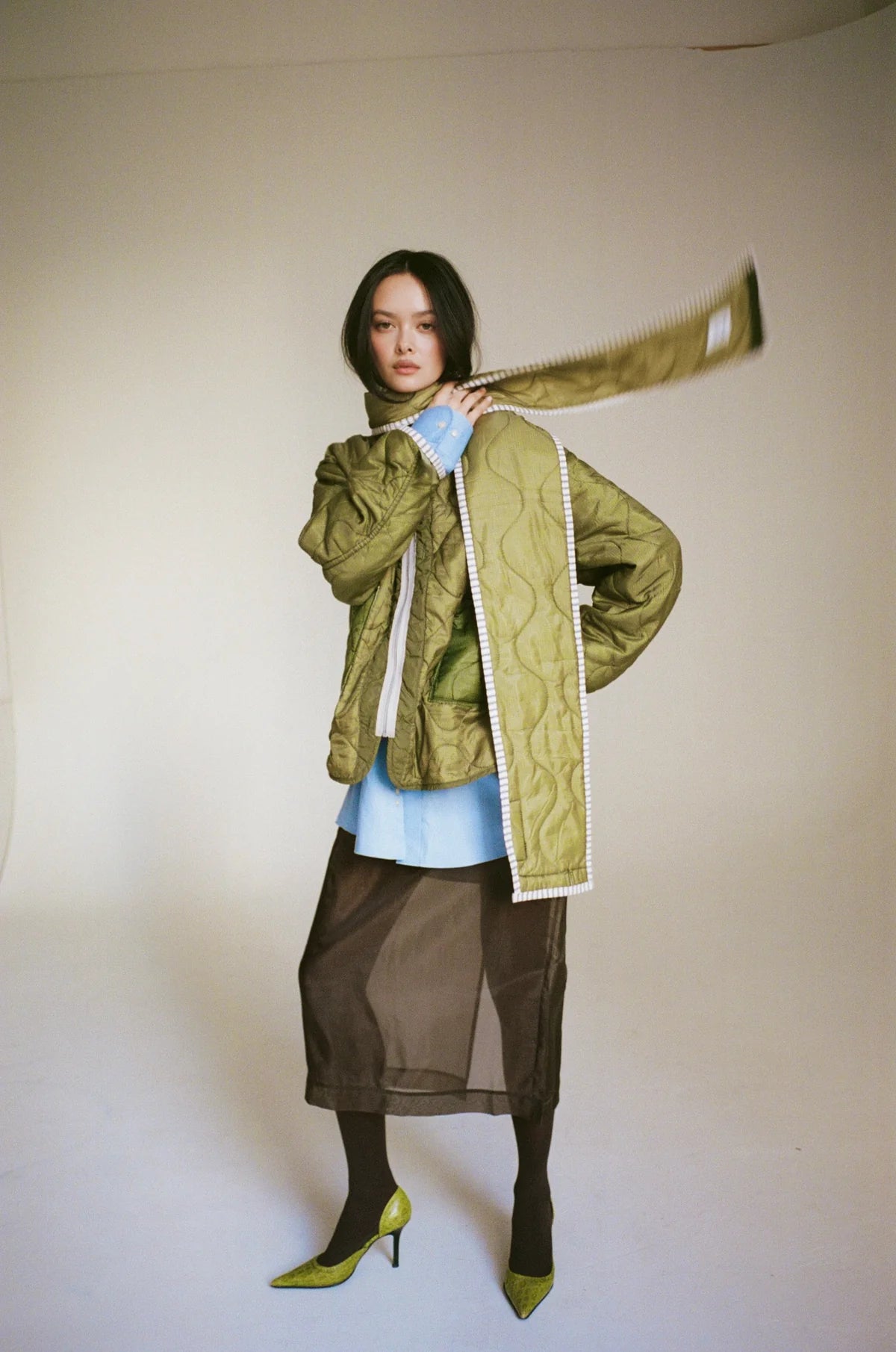MILITARY LINER SCARF
