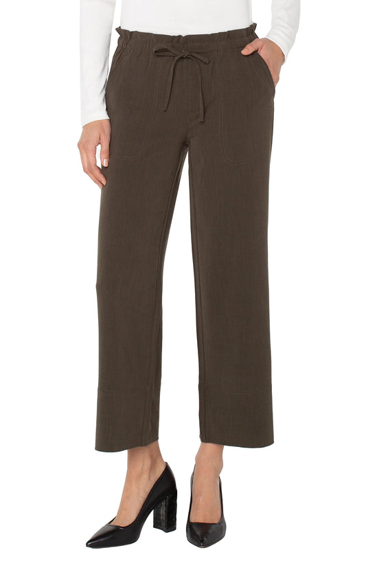 TIE WAIST WIDE LEG PANT LM4463TS39