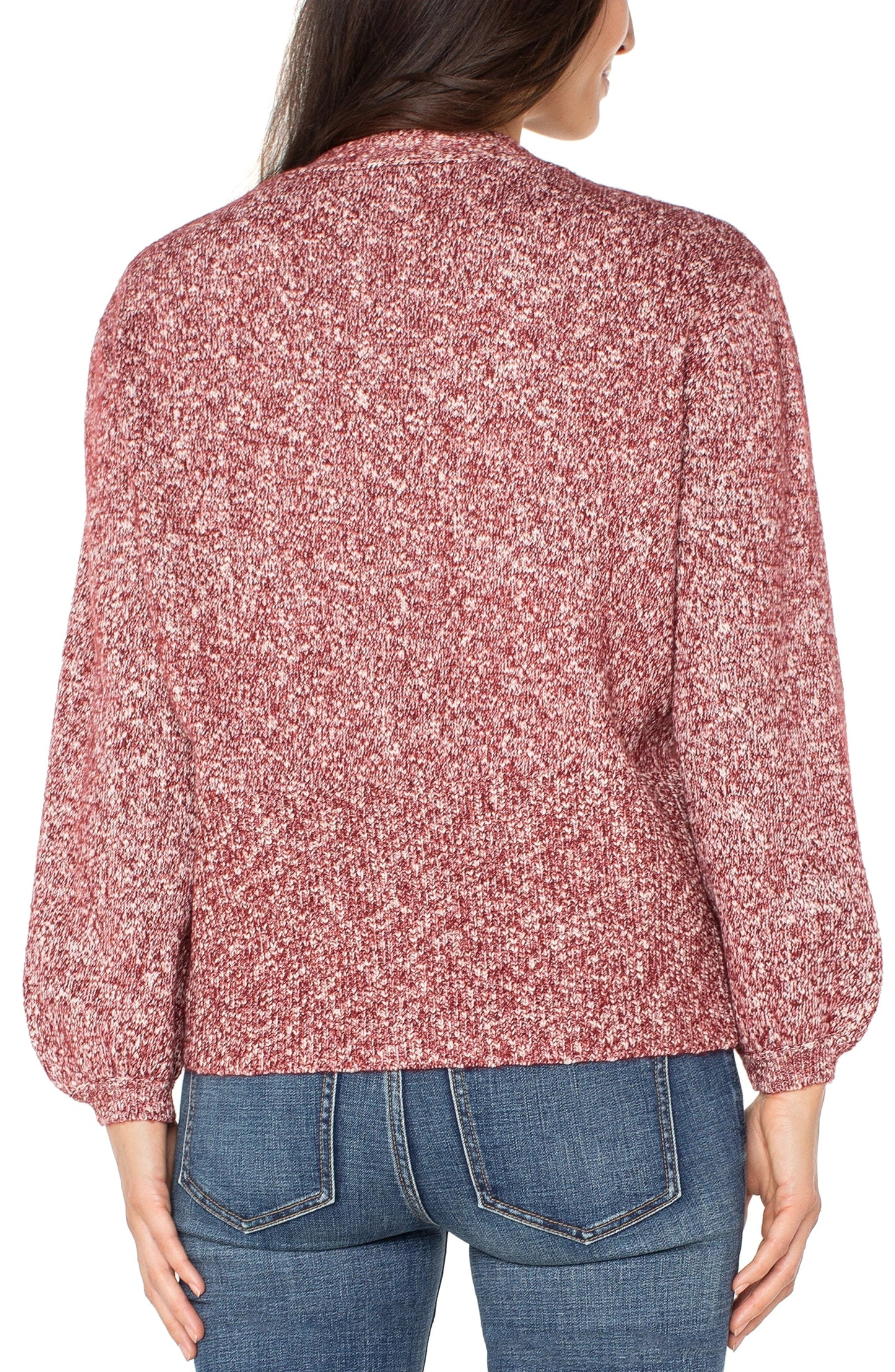 BUTTON FRONT CARDIGAN SWEATER LM8H84SR03