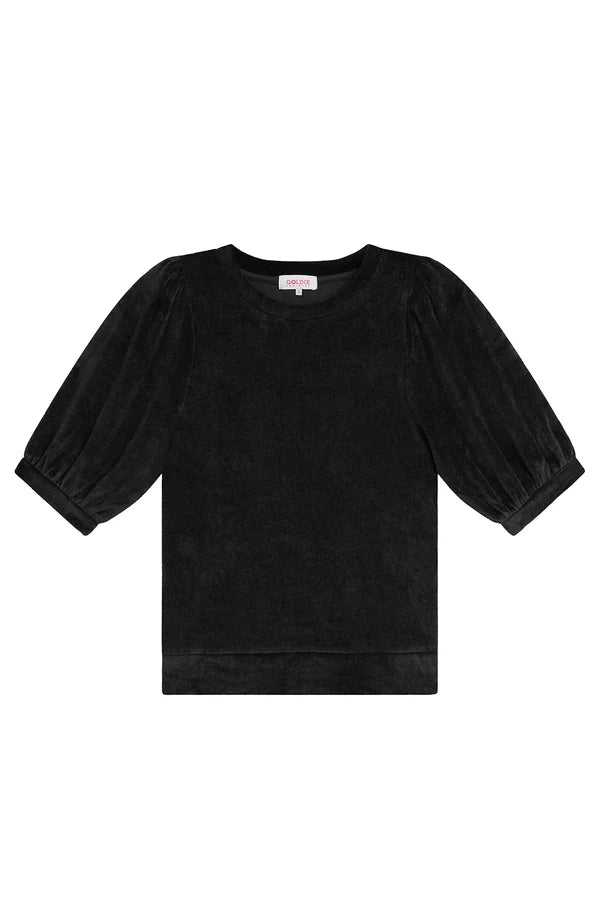 VELOUR S/S PUFF TEE 26450